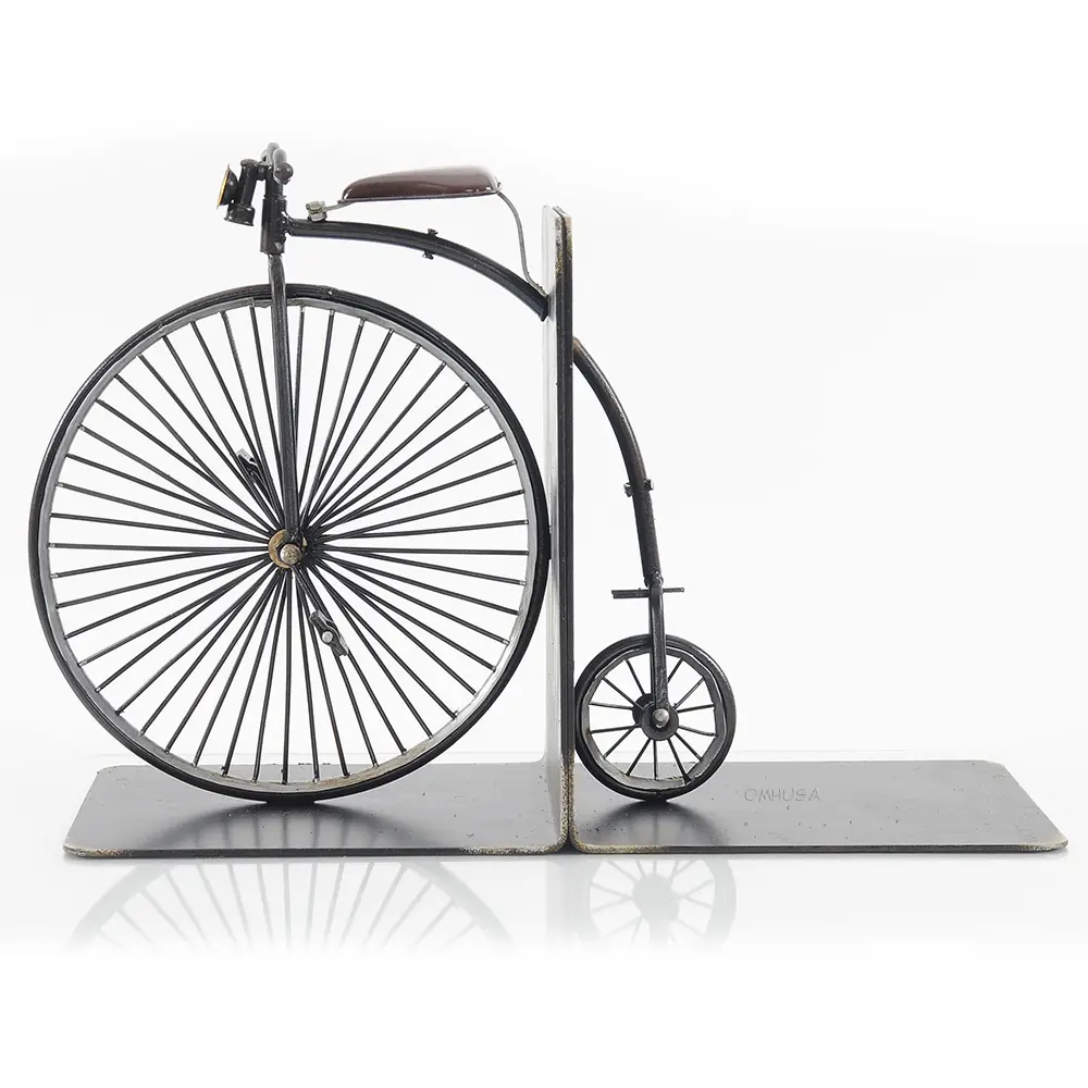 Old Modern Handicrafts - 1870 The High Wheeler Bookend