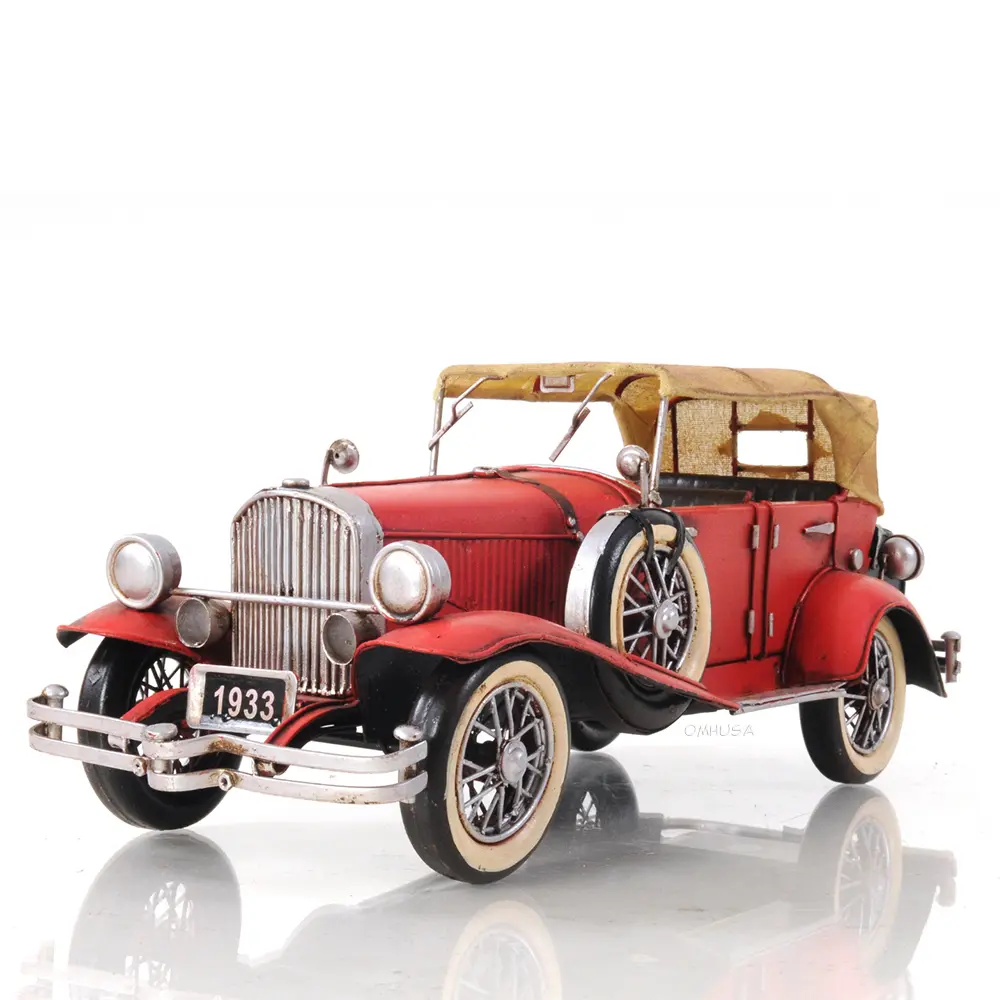 Old Modern Handicrafts - 1933 Red Duesenberg J 1:12
