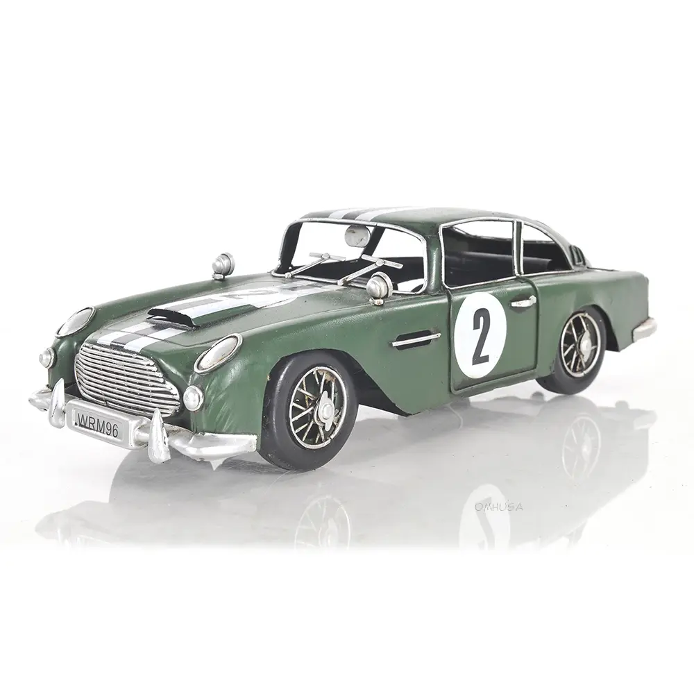 Old Modern Handicrafts - 1963 Aston Martin DB5 Car Model -100% Handcrafted from Iron Frame