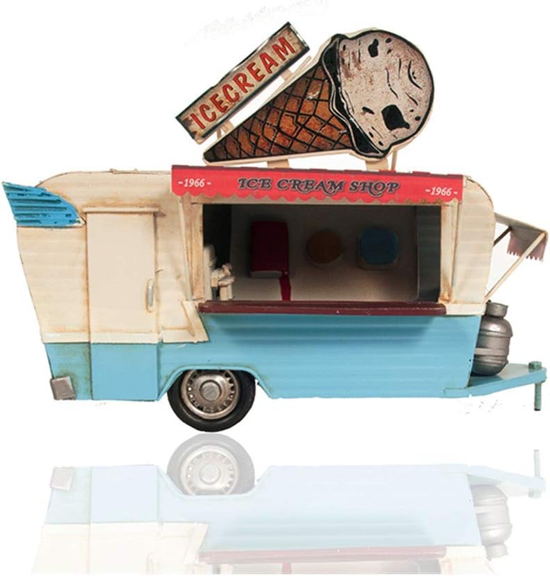 Old Modern Handicrafts - 1966 Ice Cream Trailer Metal Handmade