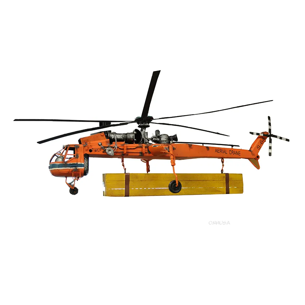 Old Modern Handicrafts - Aerial Crane Lifting Helicopter 1:21 Scale Model