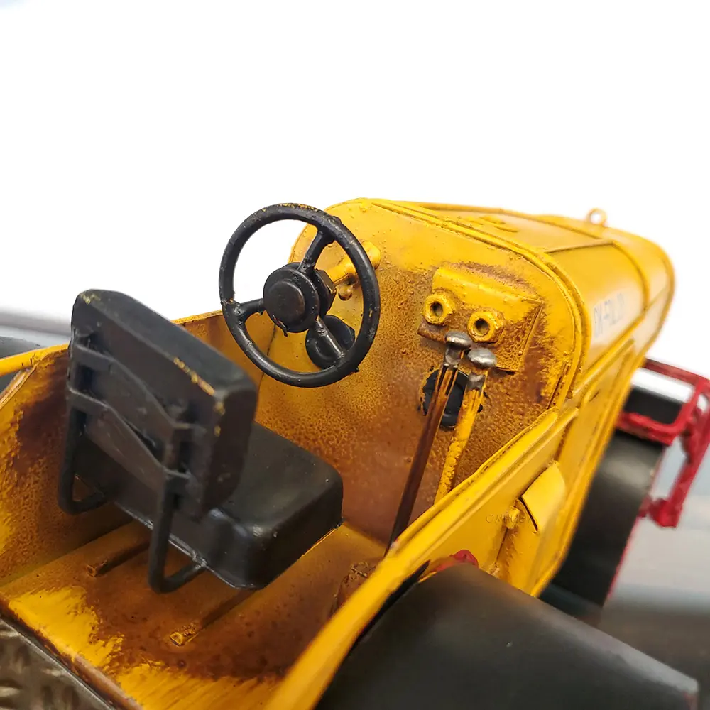 old-modern-handicrafts-ar011-metal-handmade-steam-roller-model-105-x-55-x-5-inches-multicolored-6