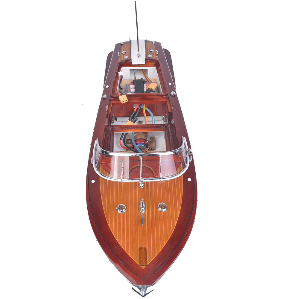 Old Modern Handicrafts - B409, Riva Aquarama With Rc Brushless Motor Medium, 26.5 x 8 x 9 Inches - Multicolored