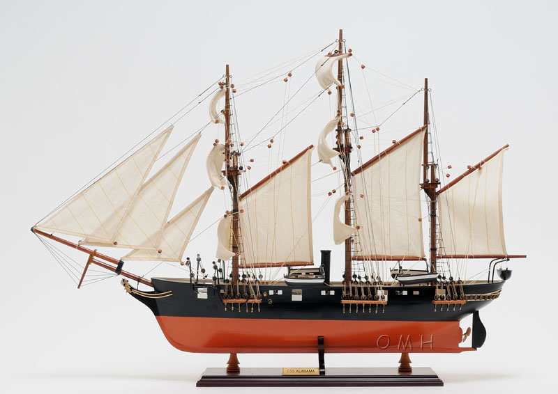 Old Modern Handicrafts - Collectible CSS Alabama - 32L x 9W x 23H Inches