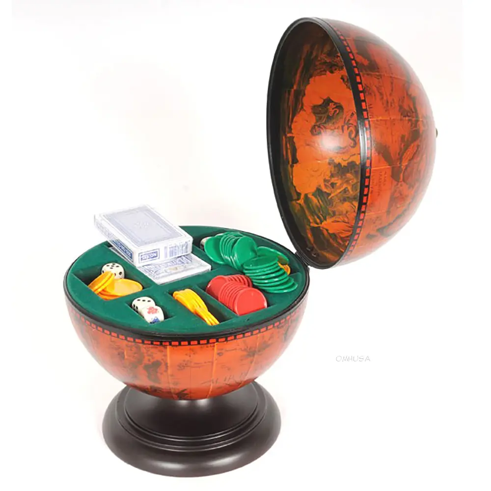 Old Modern Handicrafts - Globe Poker Set