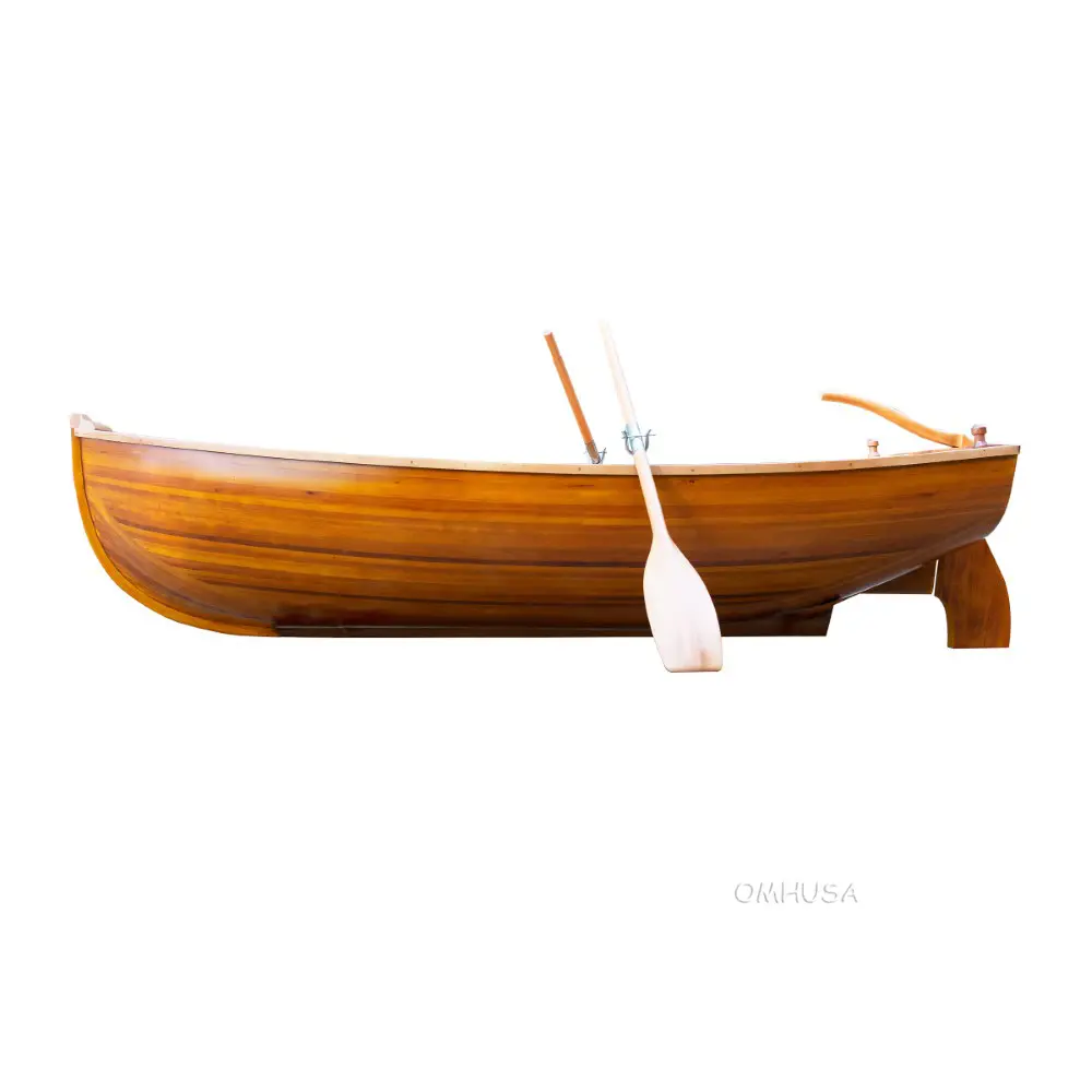 Old Modern Handicrafts - K100M, Little Bear Wooden Dinghy Matte Finish, 118.5 X 51 X 27.75 Inches - Multicolored