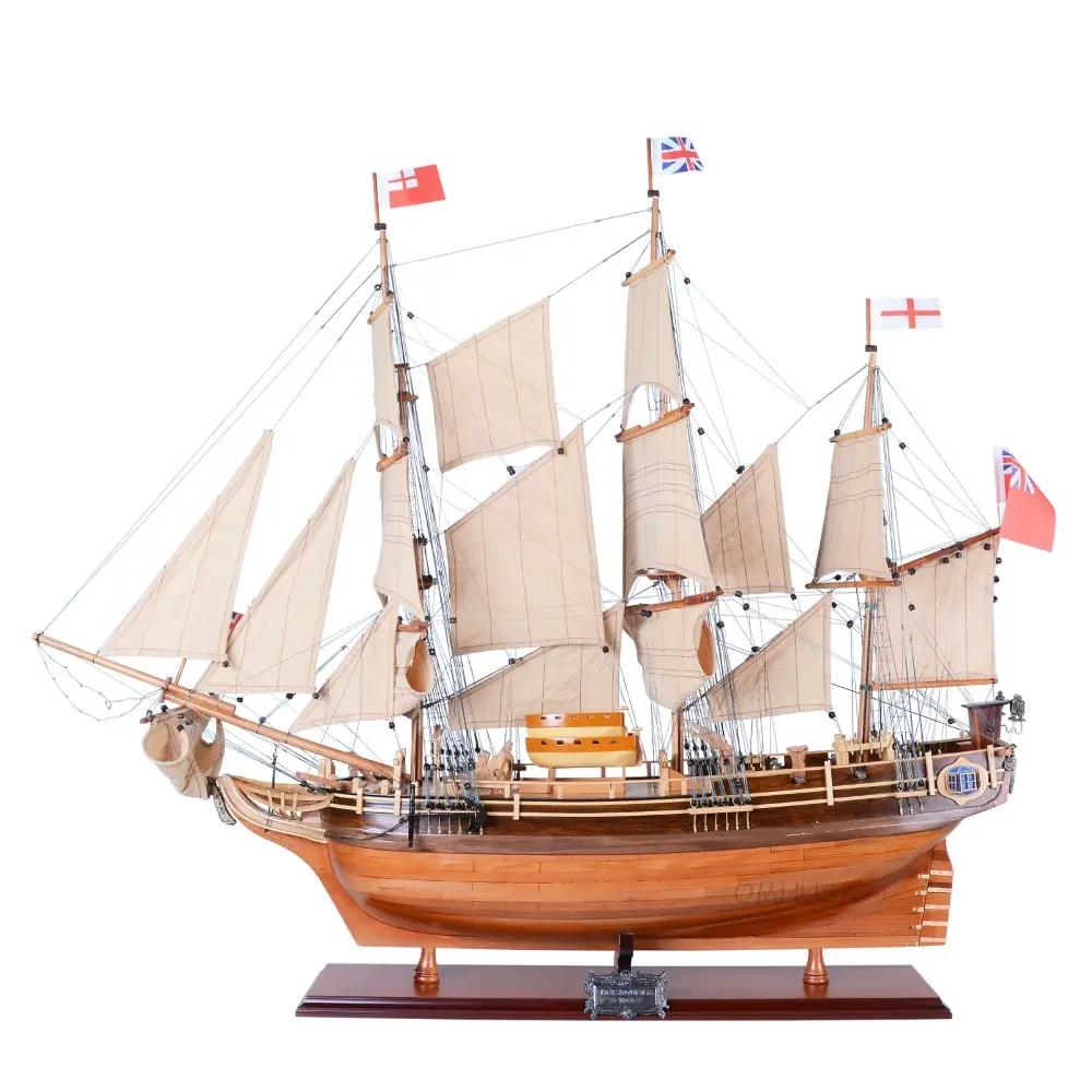 Old Modern Handicrafts - New HMS Bounty Ship Model - 37.0L x 10.0W x 30.0H Inches