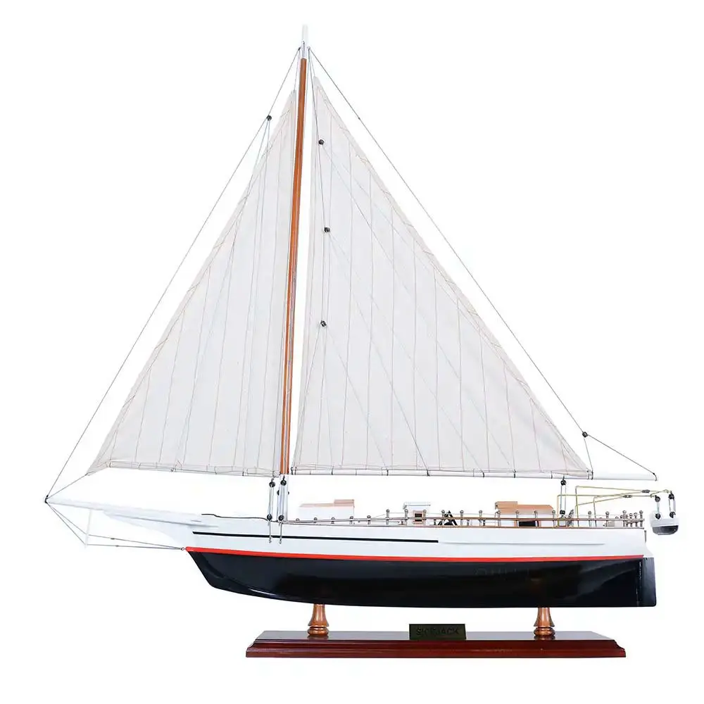 Old Modern Handicrafts - Y128, Skipjack Painted (L80), 29 x 6 x 31 Inches - Multicolored