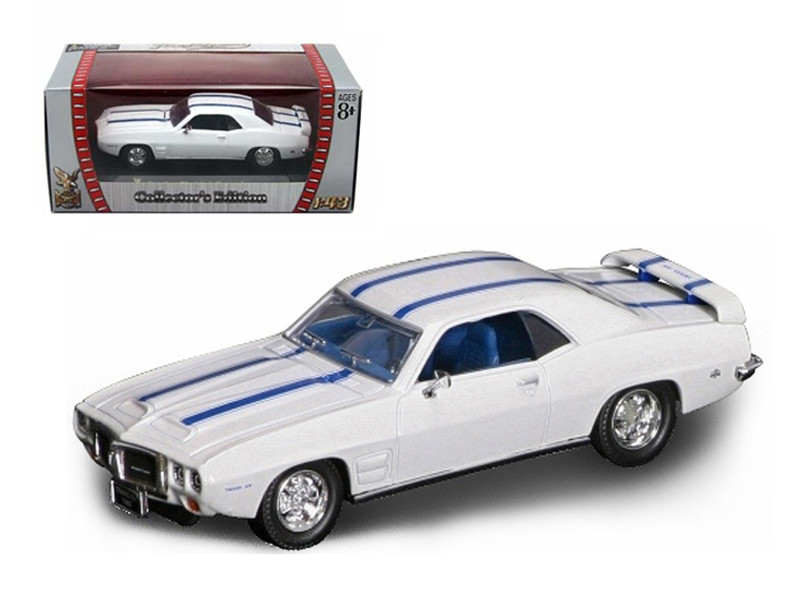 1969 Pontiac Firebird Trans Am White 1/43 Diecast Car Model