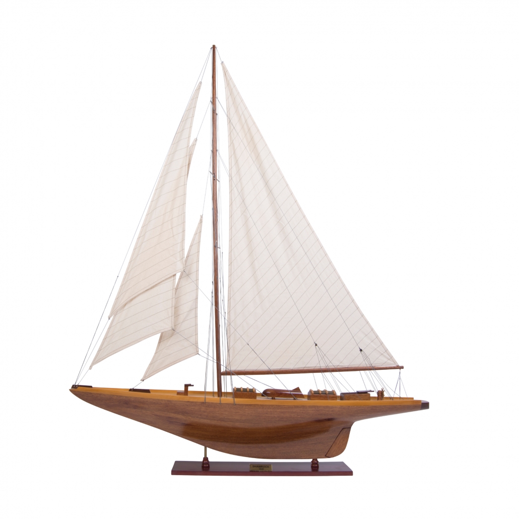 Authentic Models - Shamrock Yacht Model Wood