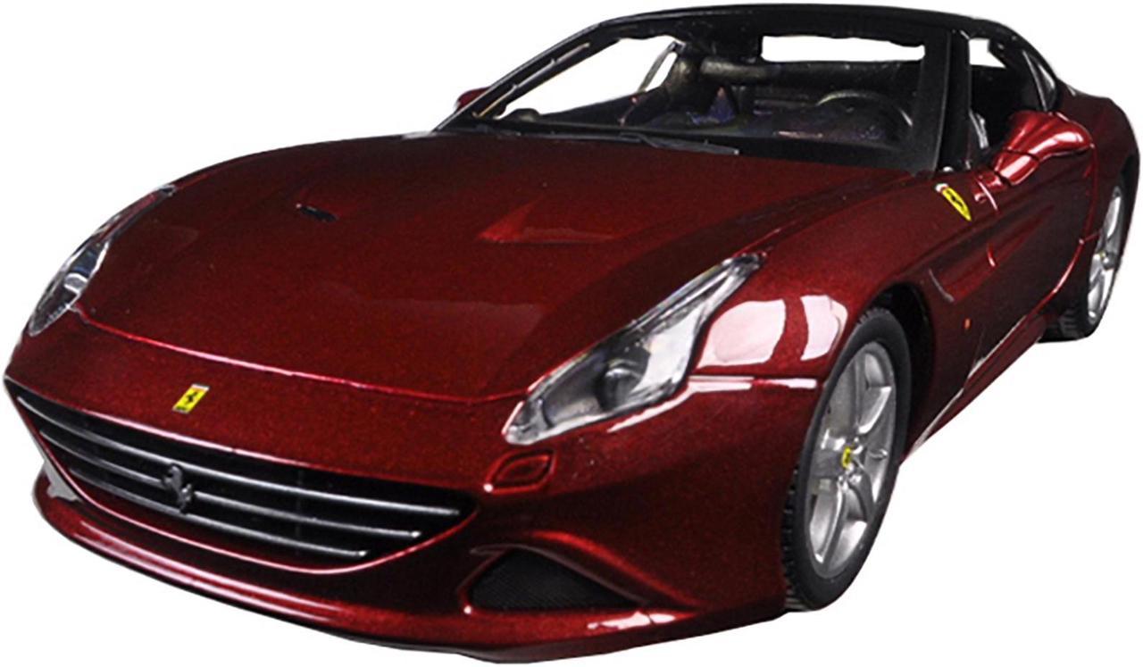 Bburago - Ferrari California T Burgundy Closed Top 1/24 Diecast Model