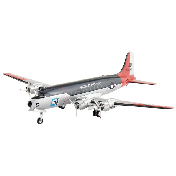Douglas R5D-3 Skymaster Transport Aircraft "Operation Deep Freeze" (1950s) United States Navy "Airliner Series" 1/200 Diecast Model by Hobby Master
