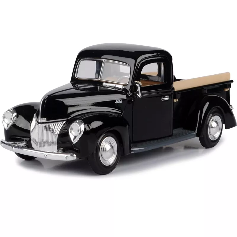 Motormax - 1940 Ford Pickup Truck Black 1/24 Diecast Model Car