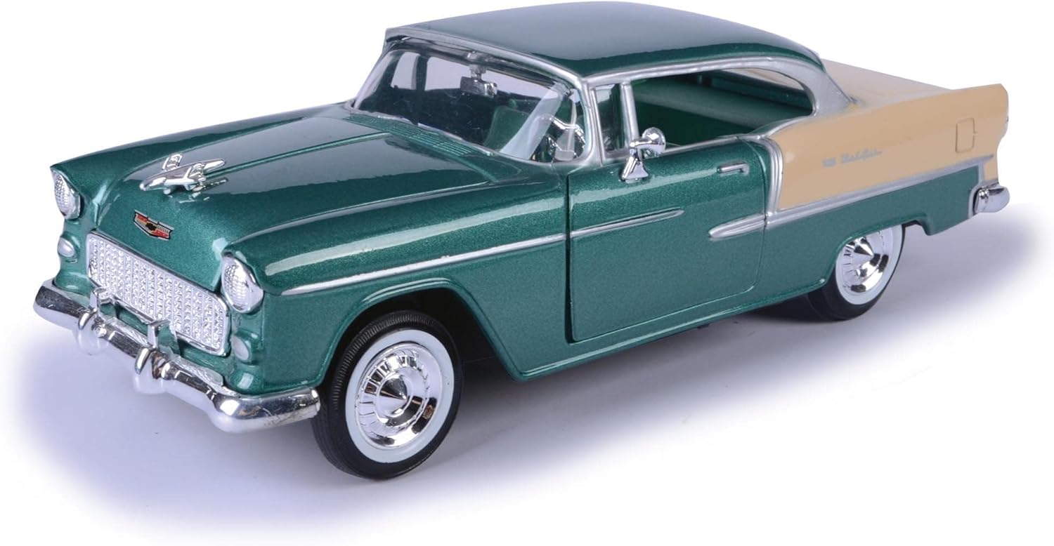 Motormax - 1955 Chevrolet Bel Air 1/24 Diecast Model Car