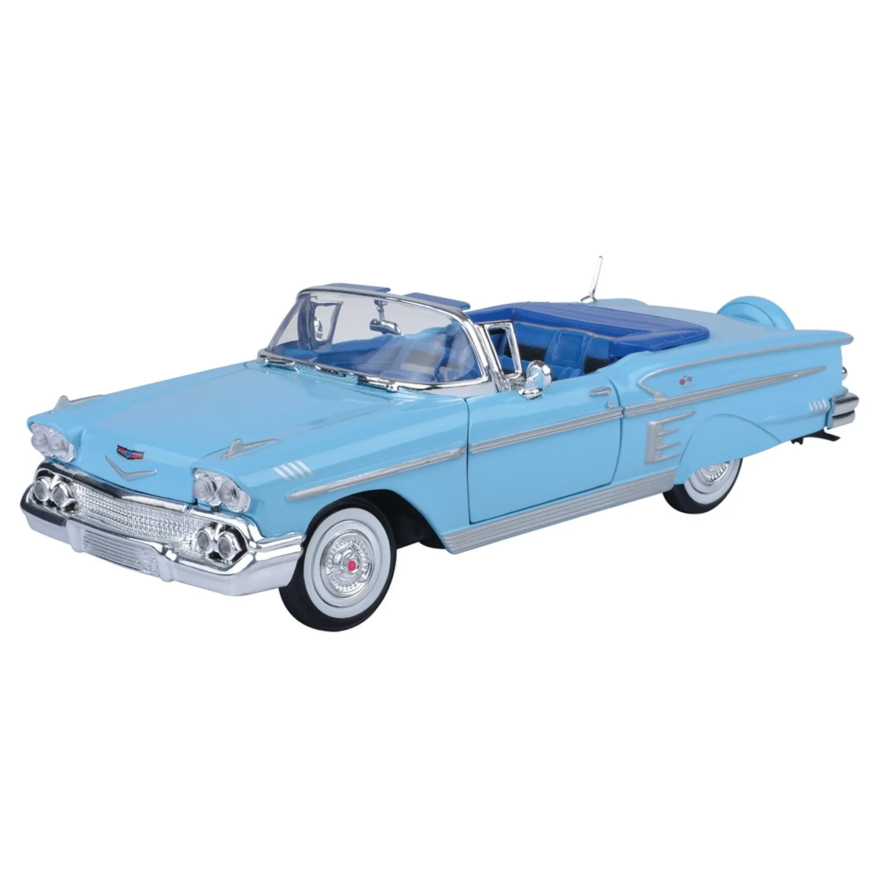 Motormax - 1958 Chevrolet Impala Convertible 1/24 Diecast Model Car