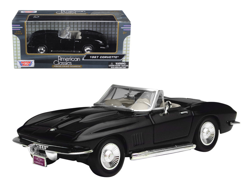Motormax - 1959 Chevrolet Corvette Convertible Red 1/24 Diecast Model Car