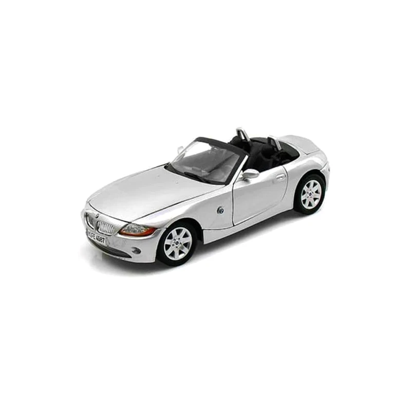 Motormax - BMW Z4 Convertible Silver 1/18 Diecast Model Car