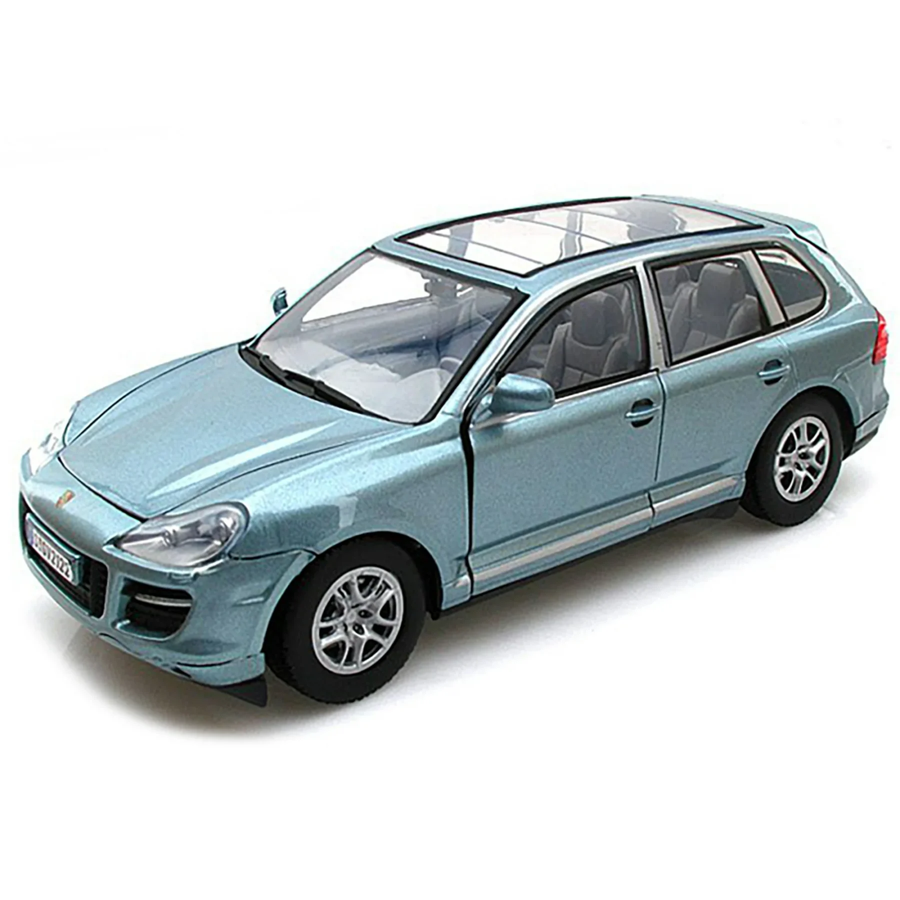 Motormax - Porsche Cayenne Turbo Grey 1/24 Diecast Car Model
