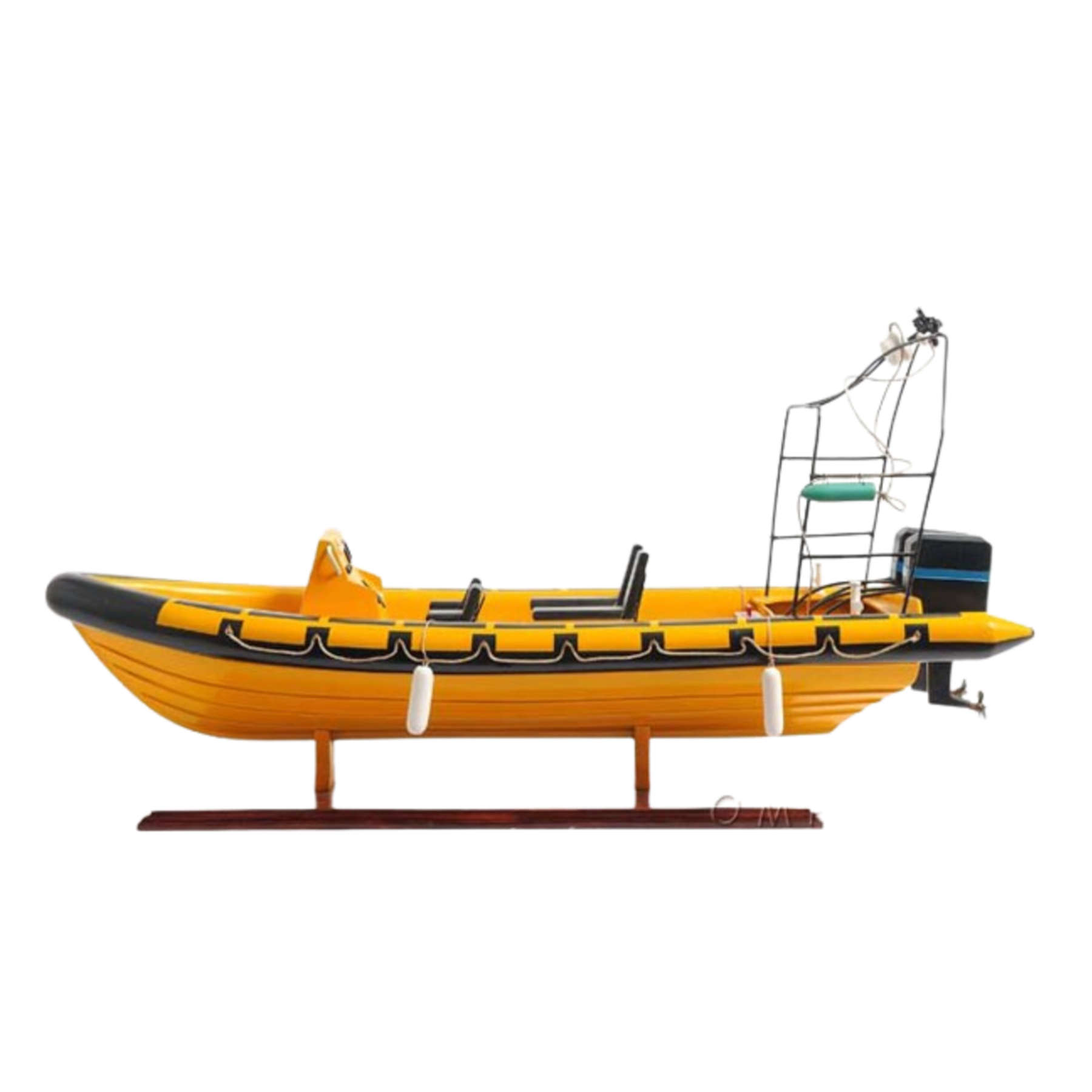 Old Modern Handicrafts - B045, Ribcraft Inflatable Boat, 23.5 X 8.25 X 12.5 Inches - Multicolored