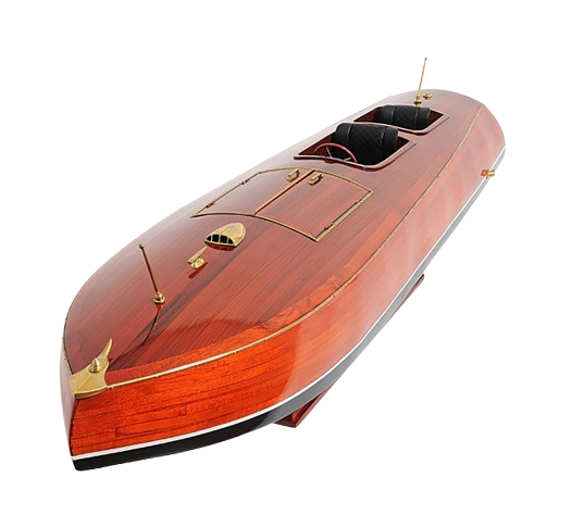 Old Modern Handicrafts - B131, Zipper - Fast Hydroplane, 39 X 10 X 10 Inches - Multicolored