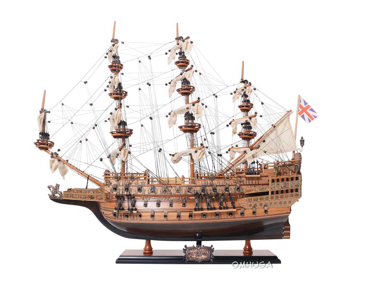 Old Modern Handicrafts - T076, Sovereign Of The Seas Mid Size, 29 x 9 x 27 Inches - Multicolored