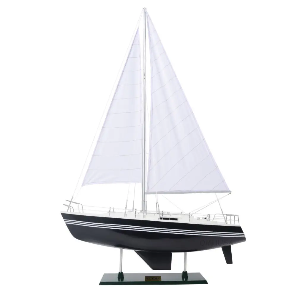 Old Modern Handicrafts - Y081, Victory Yacht Painted, 29 x 9.5 x 47 Inches - Multicolored